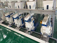 Installation de ligne de production de granulés de bois à biomasse de 15 t/h entièrement automatique